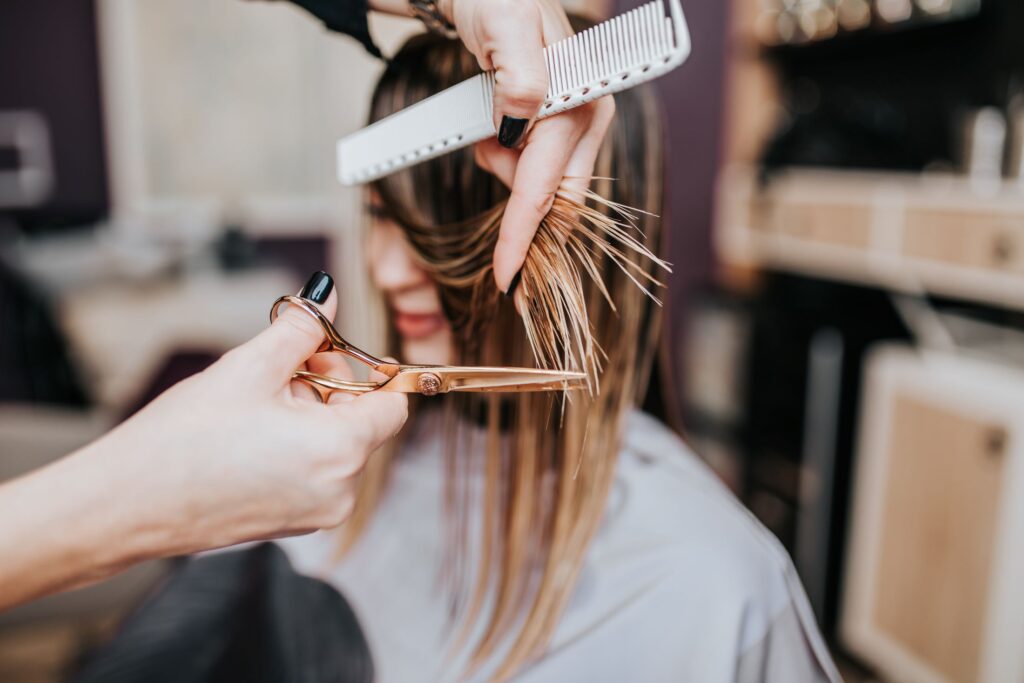 Services 1 woman's haircut services